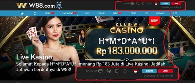 How to Register Club W Gold W88