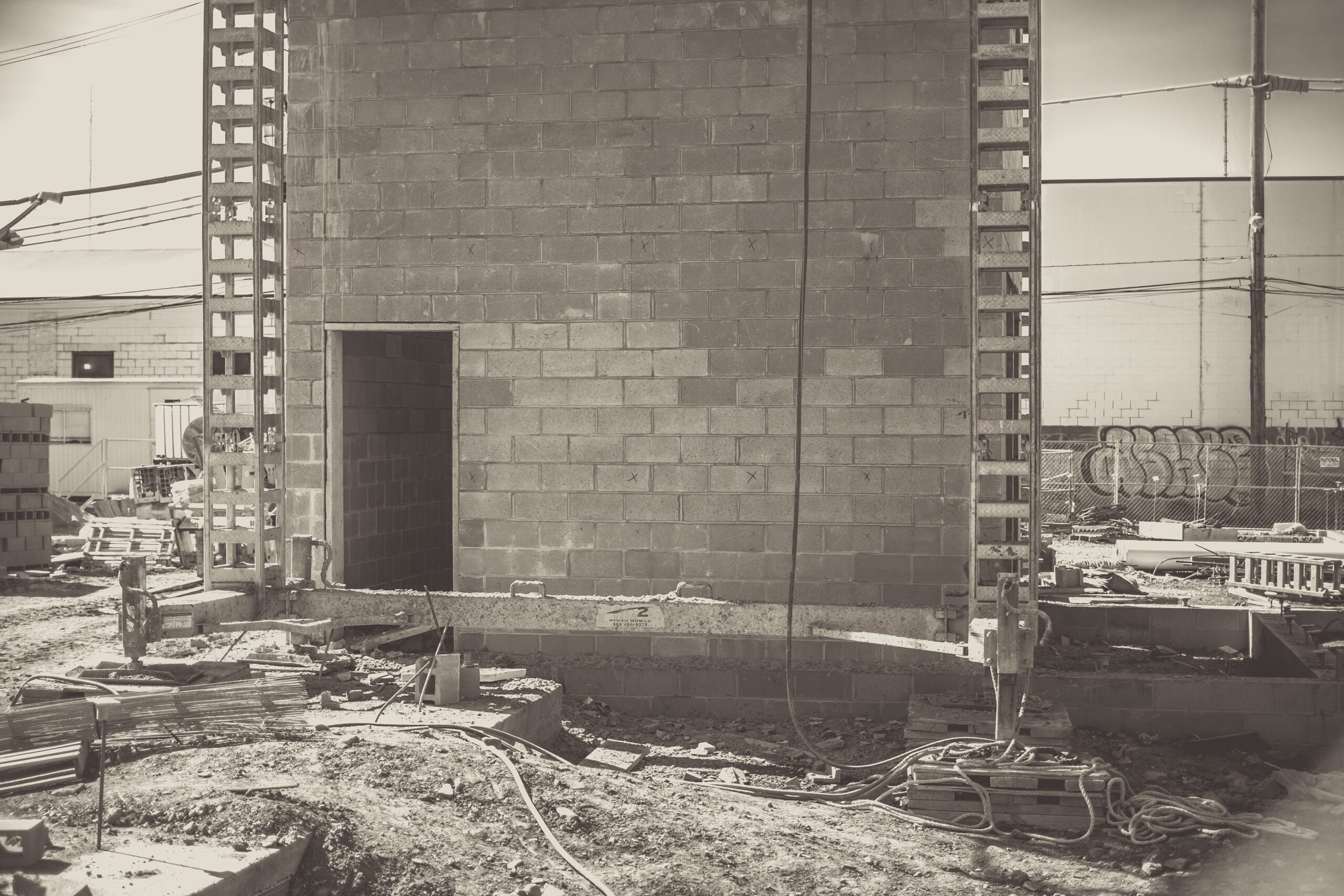 Blocks used in building constructions