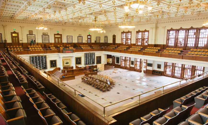 US Congress session hall