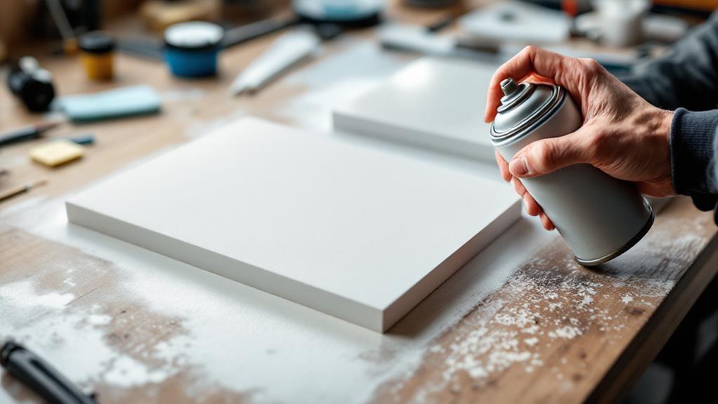 effective spray adhesive methods