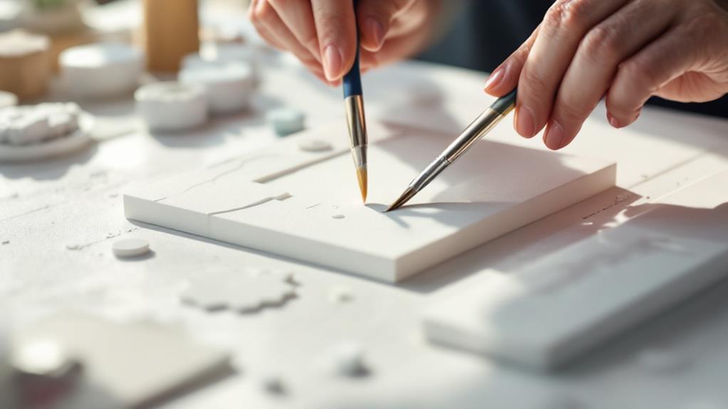 using foam adhesive application