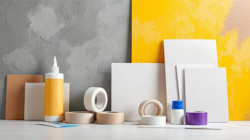 choosing the right adhesives