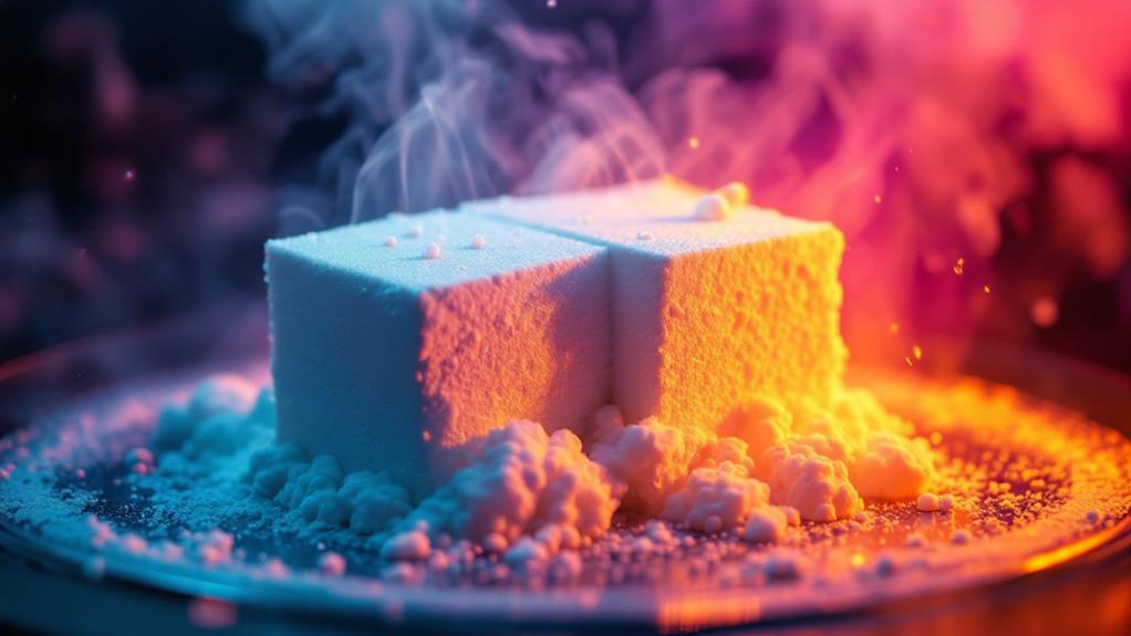 heat impacts styrofoam properties