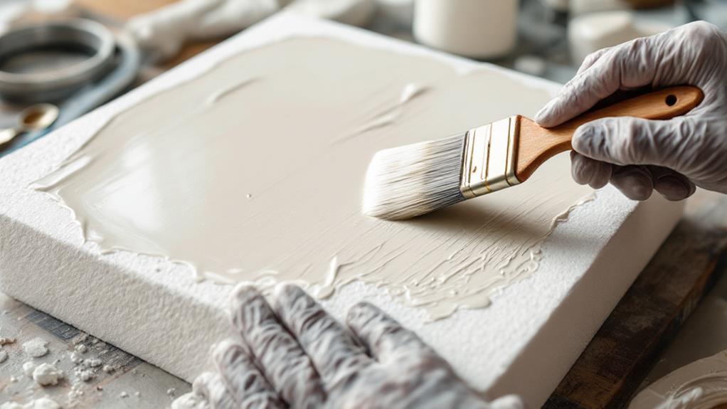 coating surface before painting