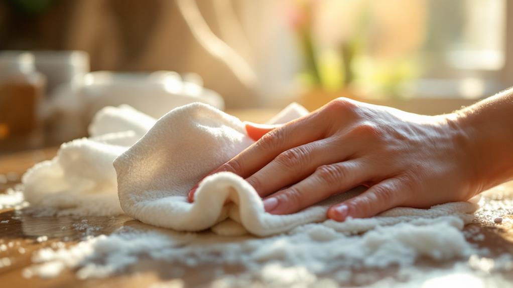 gentle cleaning method recommended