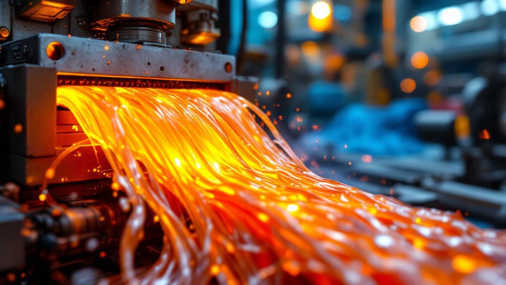 material shaping through extrusion