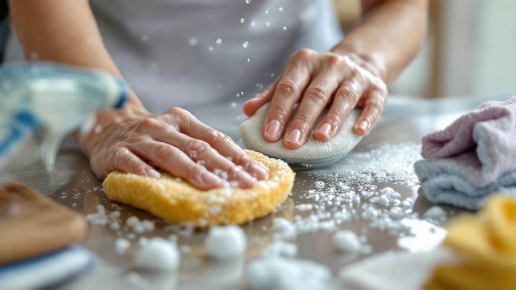 plastic surface cleaning process