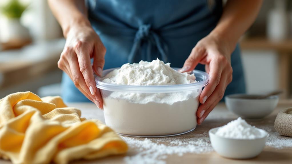 baking soda paste application