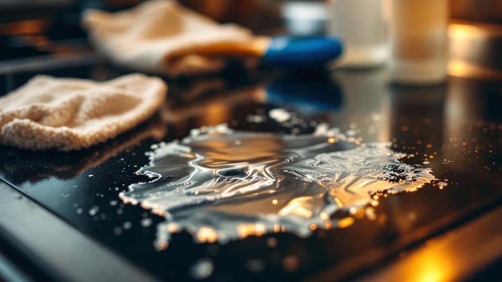 How to Get Melted Plastic Off Your Stove Safely