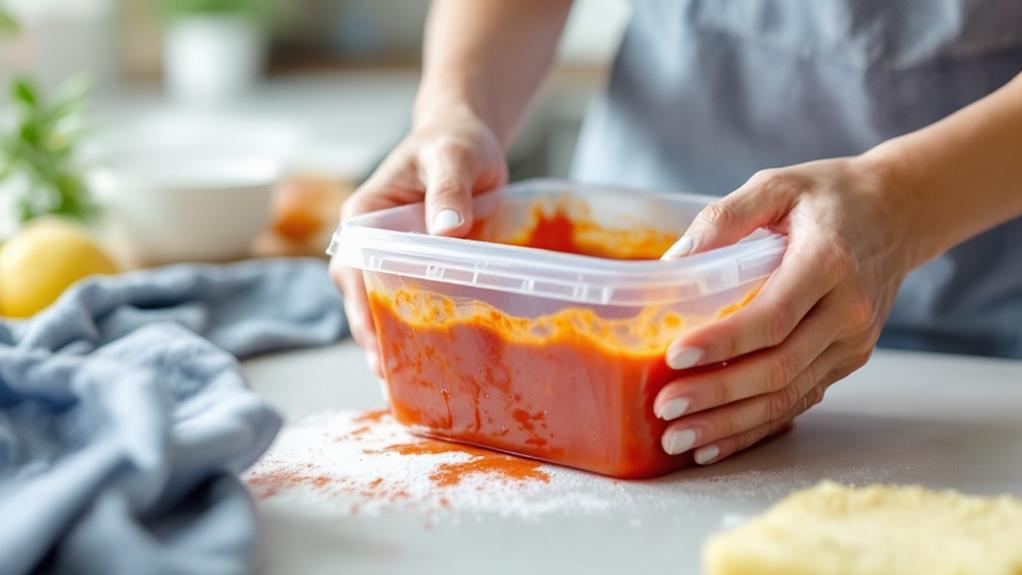 How Do You Remove Tomato Stains From Plastic?