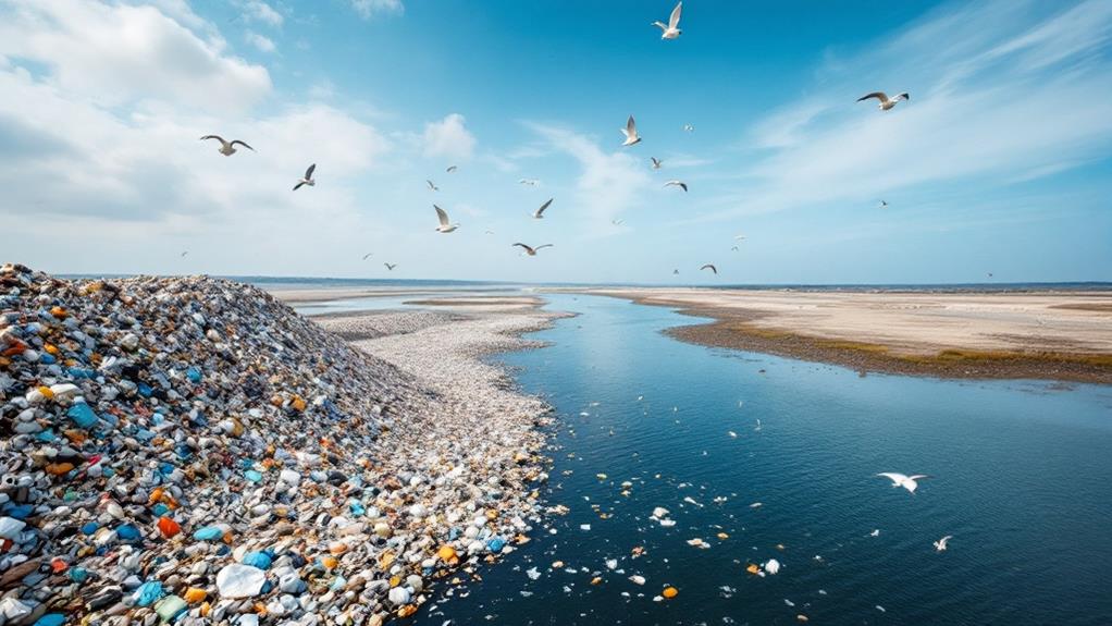 inefficient waste disposal practices