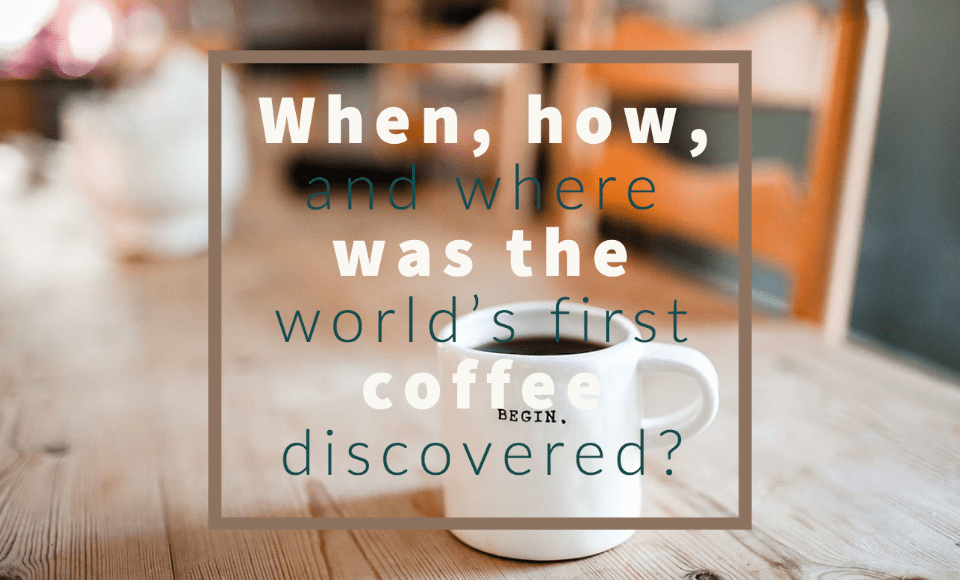 When how and where was the worlds first coffee discovered