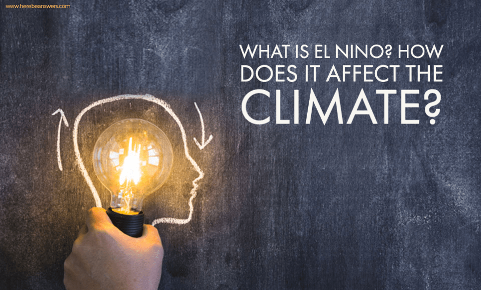 What is El NIno? How does it affect the climate?