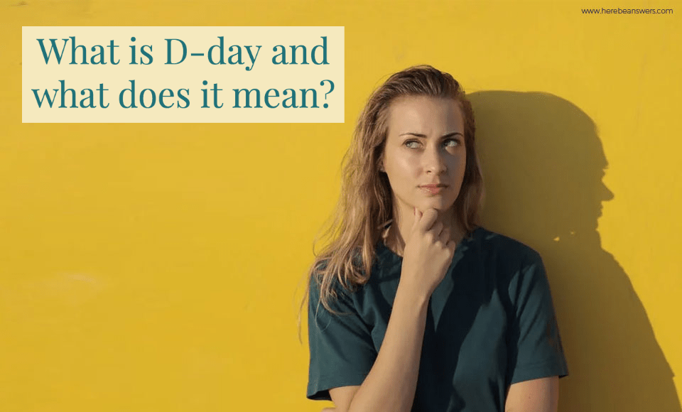 What is D day and what does it mean