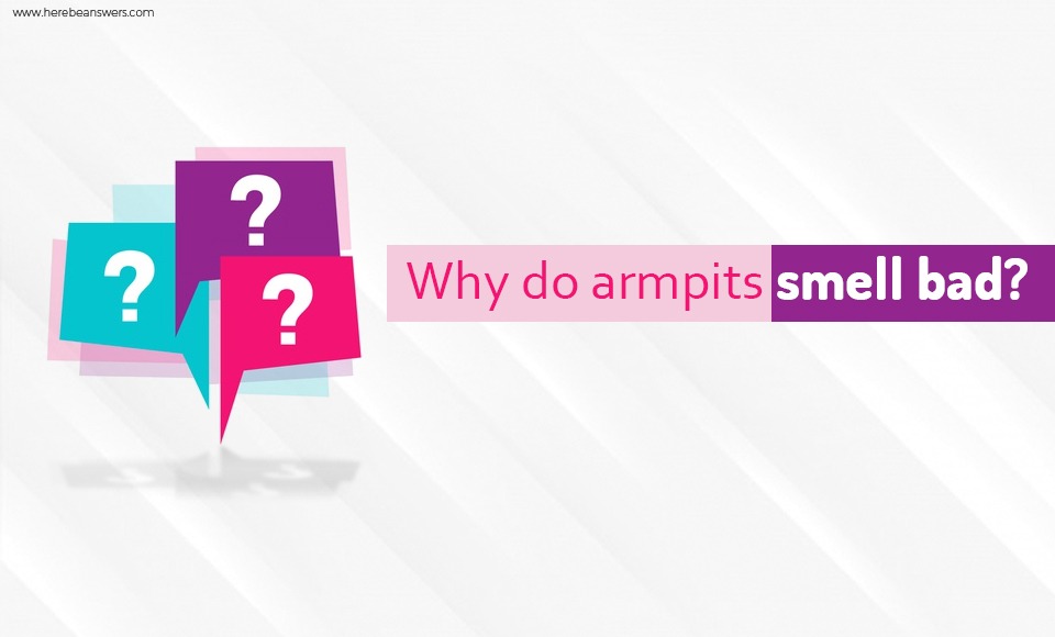 Why do armpits smell bad