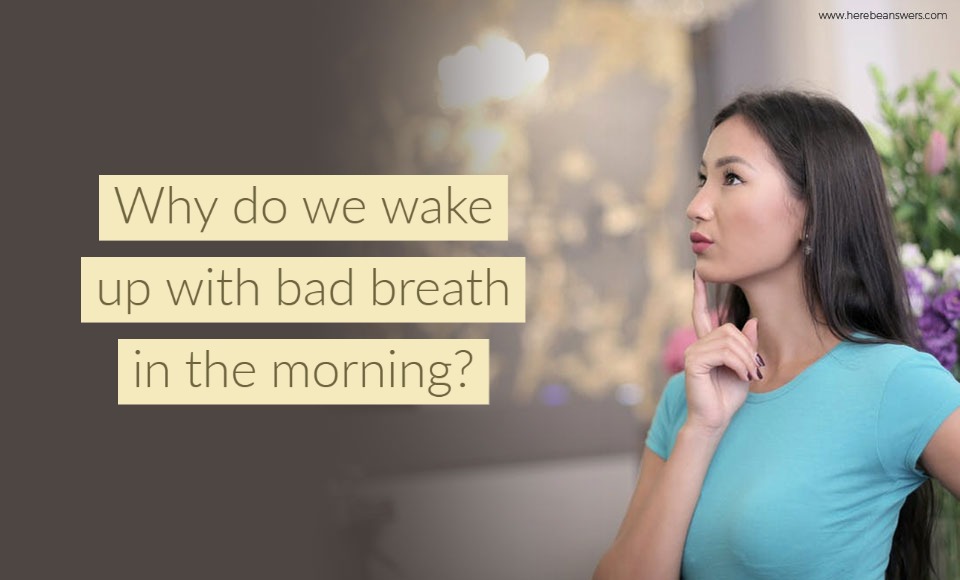 Why do we wake up with bad breath in the morning?