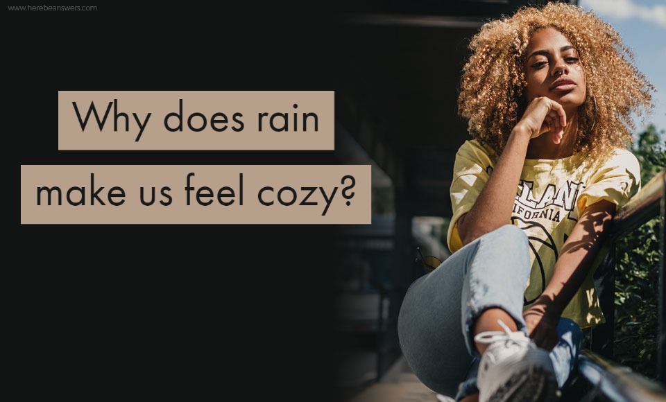 Why does rain make us feel cozy?