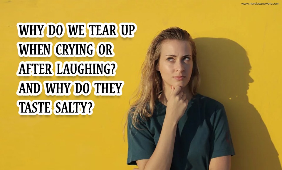 Why Do We Tear Up When Crying Or After Laughing? And Why Do They Taste Salty?