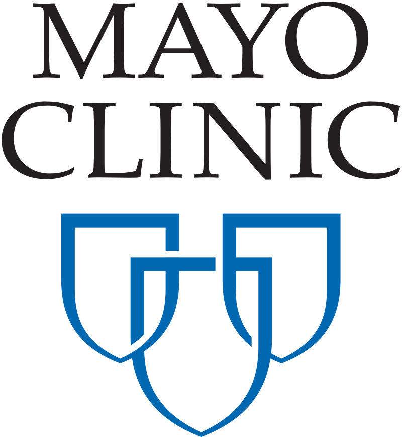 The logo of Mayo Clinic