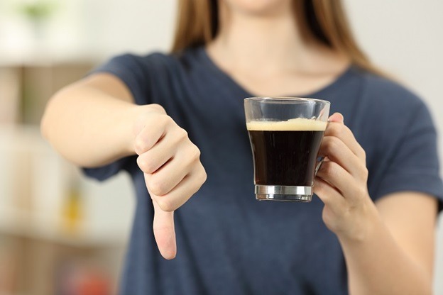 Avoid caffeine after 2 p.m