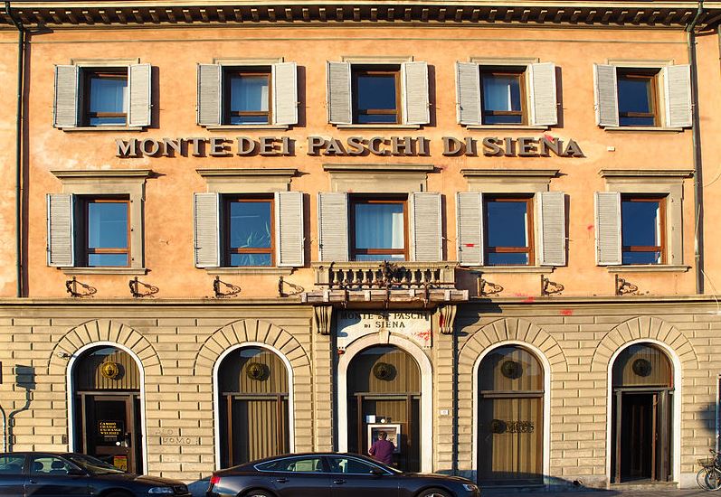 Banca Monte dei Paschi di Siena in city of Pisa