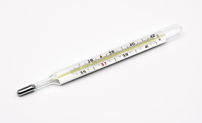 2023 Rtęciowy termometr lekarski